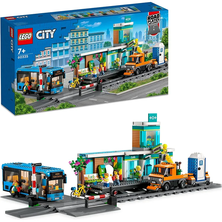 LEGO City 60335 'Bahnhof', 907 Teile, ab 7 Jahren – Bild 1