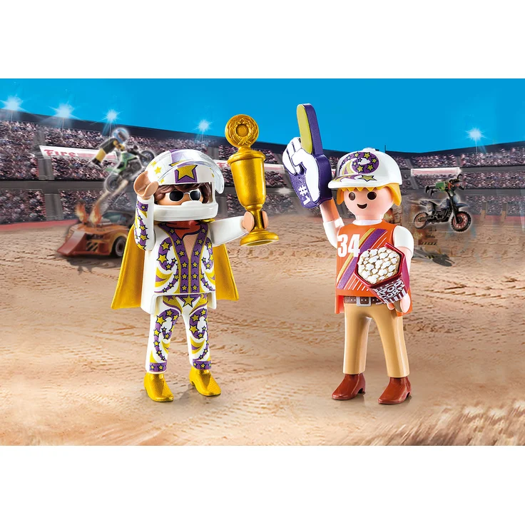 Playmobil 70692 'DuoPack Stuntshow-Team', 10 Teile, ab 4 Jahren – Bild 2
