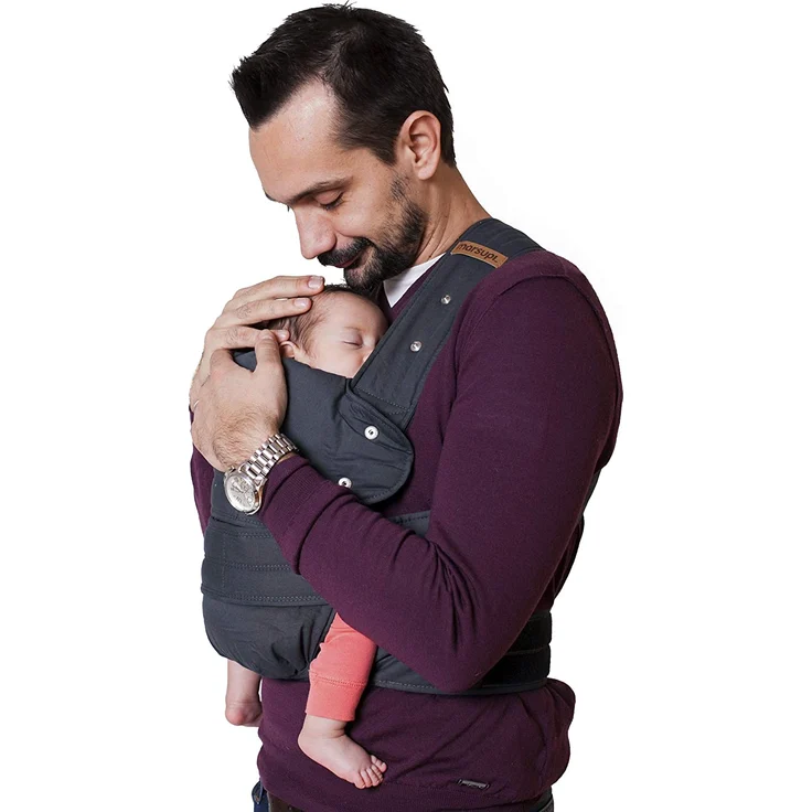 Marsupi 'Classic 2.0' Babytrage Grey S/M, 2 Tragepositionen – Bild 3