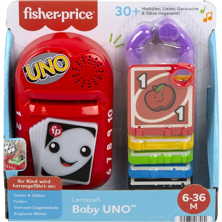 Mattel Fisher-Price Lernspaß Baby Uno (D, E)