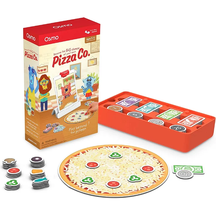 Osmo - Pizza Co. Game - Alter: 5-12 - Kommunikationskompetenz und Kopfrechnen - für iPad und Fire Tablet (Osmo-Basis wird benötigt) – Bild 1