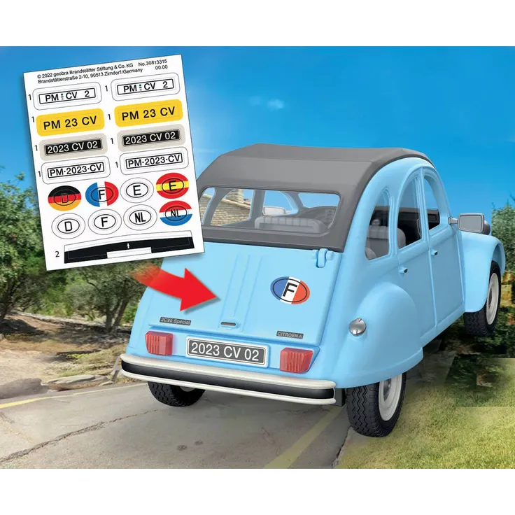PLAYMOBIL 70640 'Citroën 2CV', 57 Teile, ab 5 Jahren – Bild 3