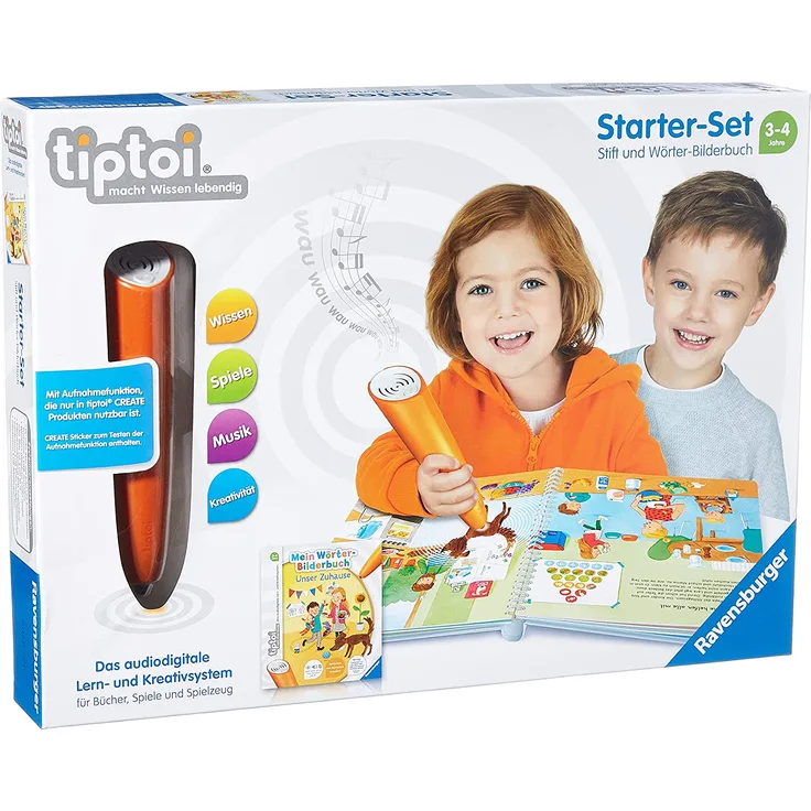 Ravensburger tiptoi 00806 'Starter-Set - Stift und Wörter-Bilderbuch', ab 3 Jahren