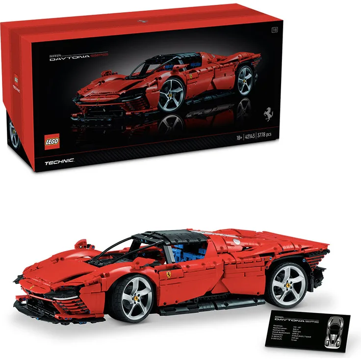 LEGO Technic 42143 'Ferrari Daytona SP3', 3778 Teile, ab 18 Jahren