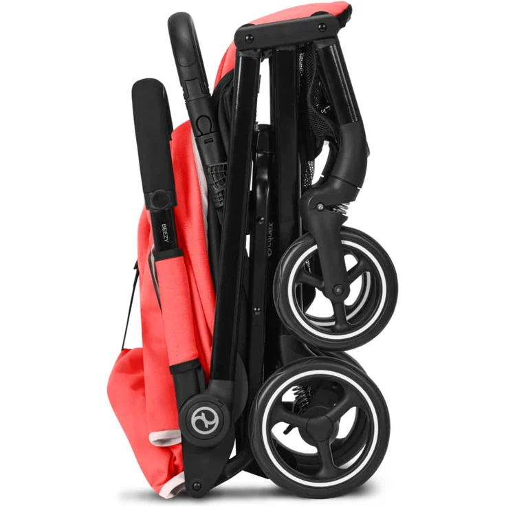 Cybex Gold 'Beezy' Buggy mit One-Pull Harness, ab Geburt bis ca. 4 Jahre (max. 22 kg), Kompakt und ergonomisch, Hibiscus Red (Rot) – Bild 5