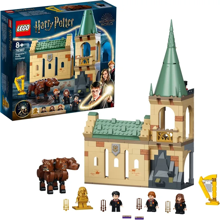 LEGO Harry Potter 76387 'Hogwarts™: Begegnung mit Fluffy', 397 Teile, ab 8 Jahren