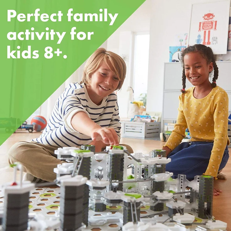 Ravensburger GraviTrax 'Pro Starter-Set Vertical', interaktives Kugelbahnsystem mit zahlreichen Elementen, ab 8 Jahren – Bild 7