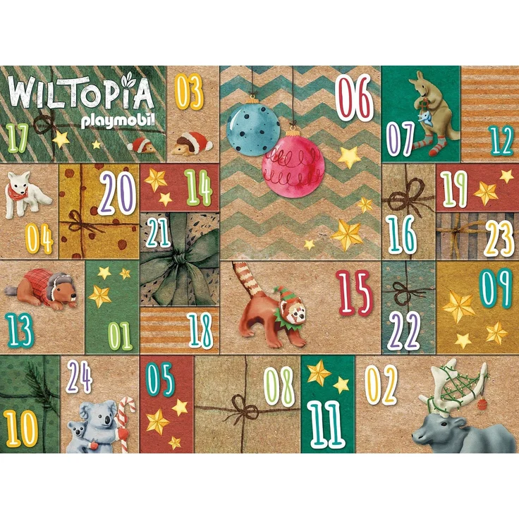 playmobil Wiltopia 71006 'DIY Adventskalender: Tierische Weltreise', 115 Teile, ab 4 Jahren – Bild 2