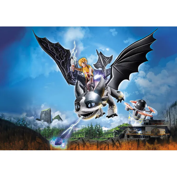 Playmobil Dragons Nine Realms 71081 'Thunder & Tom', 39 Teile, ab 4 Jahren – Bild 4