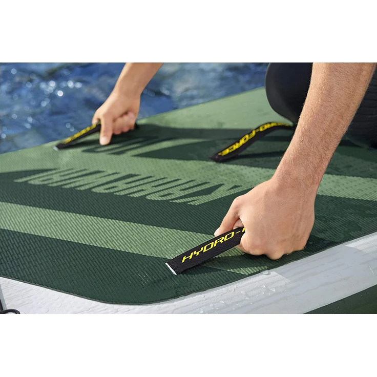 Bestway Hydro-Force 'Kahawai', SUP Board-Set, 310 x 86 x 15cm, max. Belastbarkeit bis 140kg, grün – Bild 8