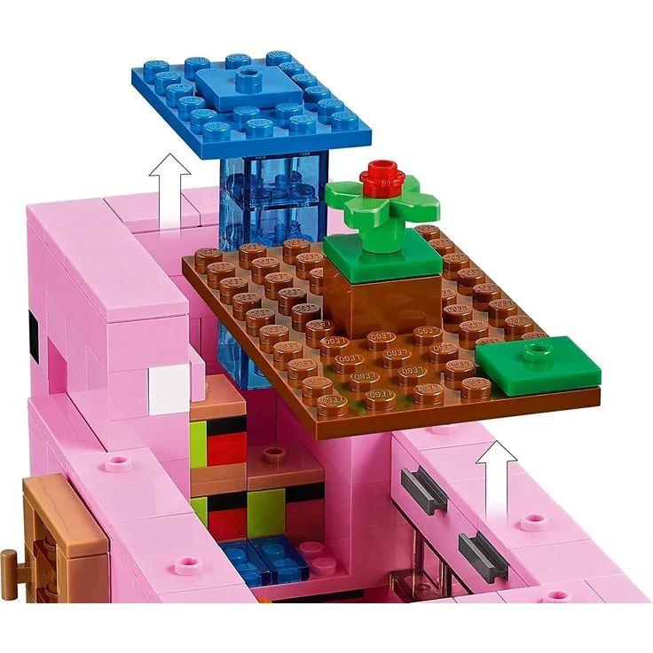 LEGO Minecraft 21170 'Das Schweinehaus', 490 Teile, ab 8 Jahren – Bild 6
