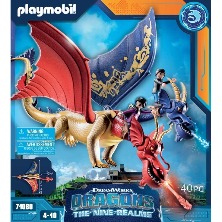 Playmobil Dragons Nine Realms 71080 'Wu & Wei mit Jun', 40 Teile, ab 4 Jahren – Bild 4