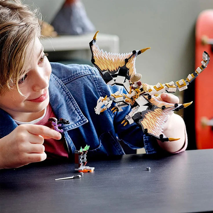 LEGO NINJAGO 71718 'Wus gefährlicher Drache', 321 Teile, ab 7 Jahren – Bild 7