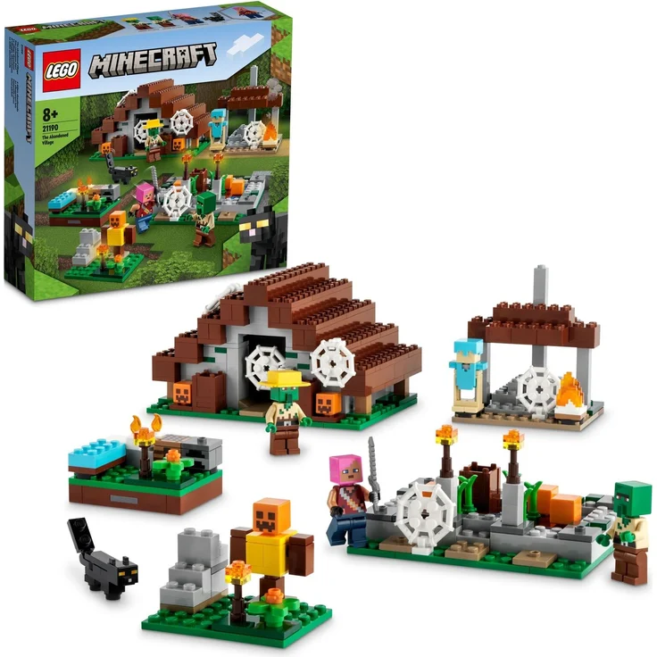 LEGO Minecraft 21190 'Das verlassene Dorf', 422 Teile, ab 8 Jahren – Bild 1