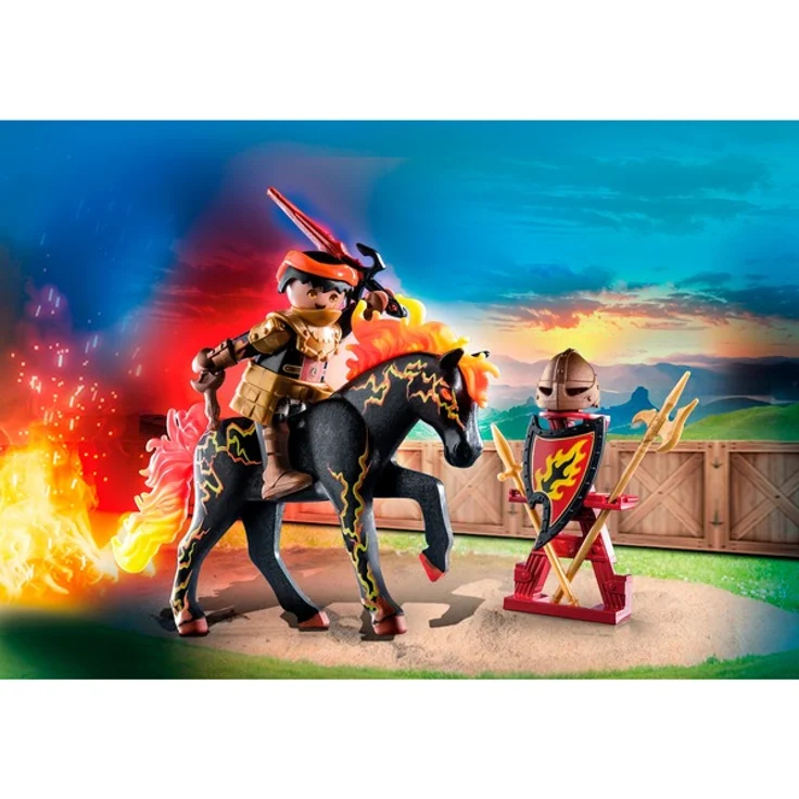 PLAYMOBIL Novelmore 71213 Burnham Raiders 'Feuerritter', 16 Teile, ab 4 Jahren – Bild 4