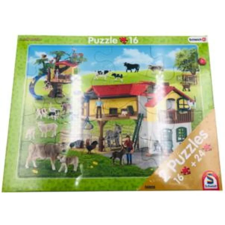 Schleich: Farm World (16 + 24 Teile) [Puzzle]