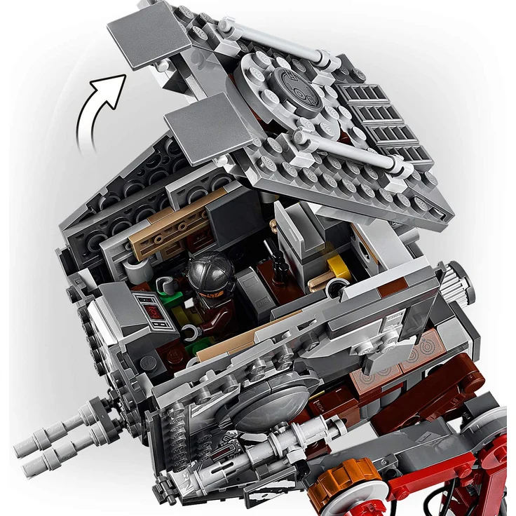 LEGO Star Wars 75254 'AT-ST-Räuber', 540 Teile, ab 8 Jahren, inkl. 4 Minifiguren – Bild 4
