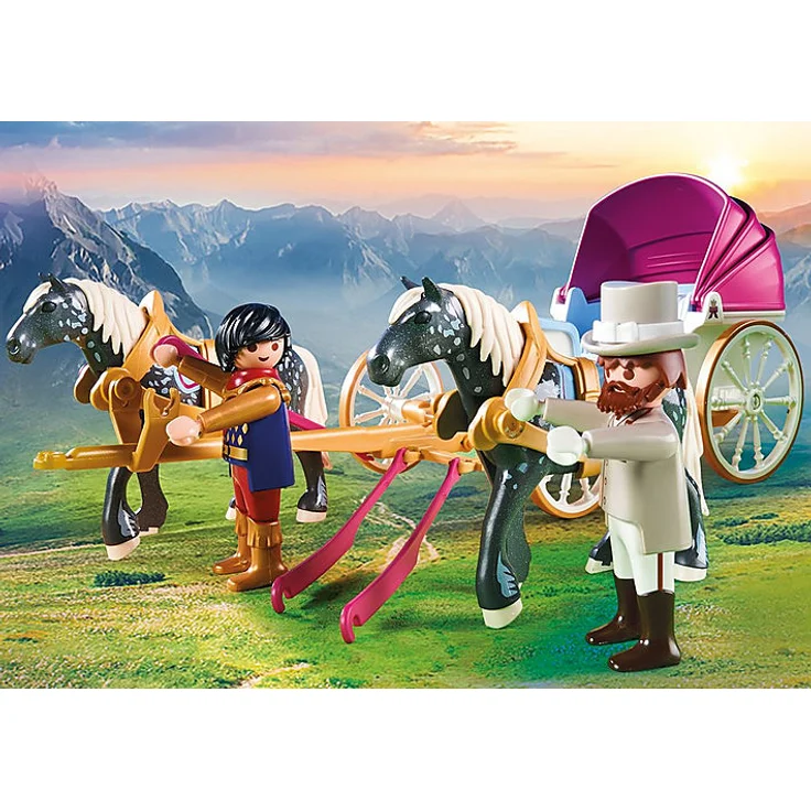 Playmobil Princess 70449 'Romantische Pferdekutsche', 60 Teile, ab 4 Jahren – Bild 4