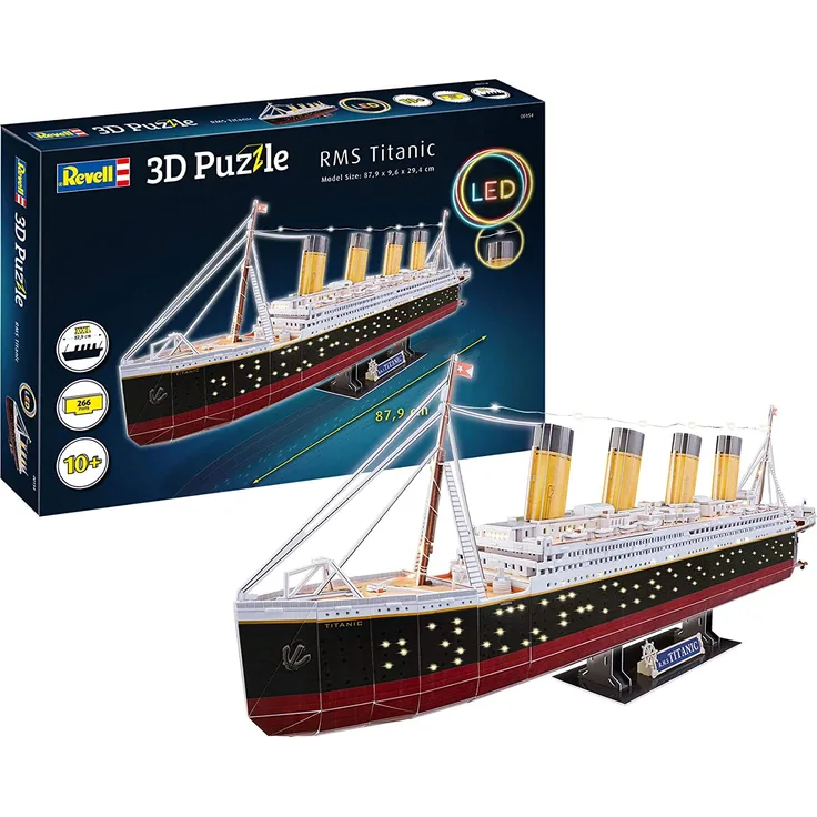 3D Puzzle RMS Titanic - LED Edition