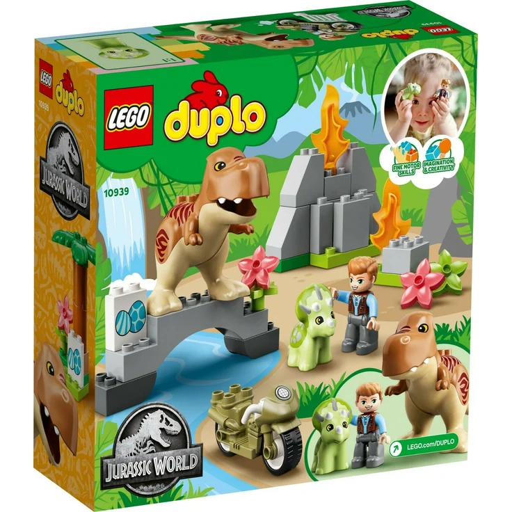 LEGO DUPLO 10939 'Ausbruch des T. rex und Triceratops', 36 Teile, ab 2 Jahren – Bild 4