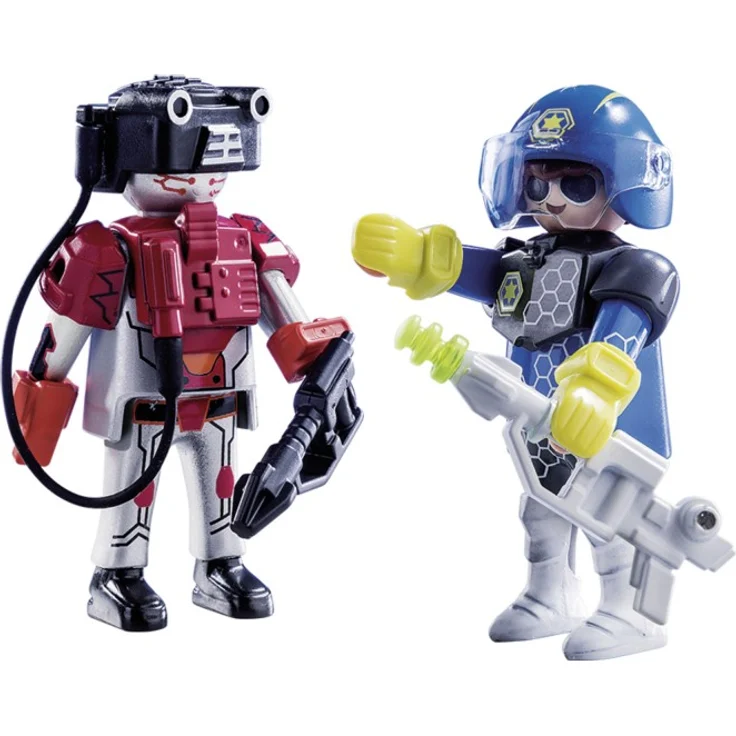 Playmobil Space 70080 'DuoPack Spacepolizist und Ganove', 17 Teile, ab 4 Jahren – Bild 2