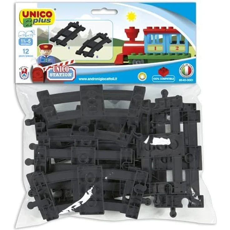 Androni Spielzeug AND8540 – 0001 – Bahn-Schienen, Packung