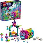 LEGO Trolls World Tour 41256 'Regenbogen-Raupenbus', 395 Teile, ab 6 Jahren