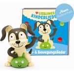 Tonies Lieblings-Kinderlieder 'Spiel- und Bewegungslieder', Hörfigur mit 54 Minuten Spielzeit, ab 3 Jahren
