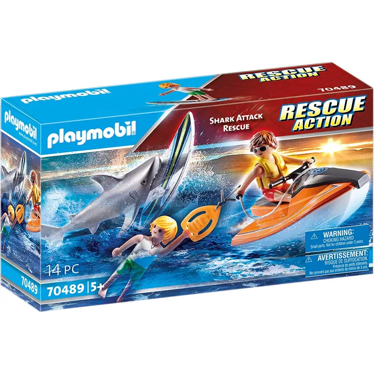 Playmobil 70489 'Shark Attack Rescue', 14 Teile, ab 5 Jahren