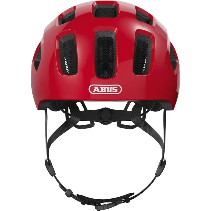 Abus 'Youn-I 2.0' Kinderfahrradhelm blaze red, Kopfumfang 48-54 cm, mit integriertem LED-Rücklicht – Bild 3