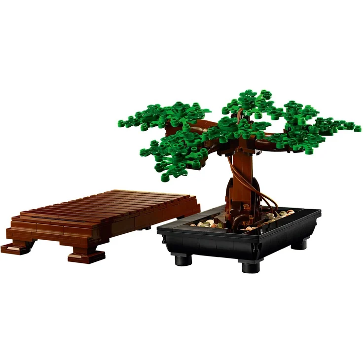 LEGO Icons 10281 'Bonsai Baum', 878 Teile, ab 18 Jahren, inkl. klassischen grünen Blättern und rosafarbenen Kirschblüten – Bild 8