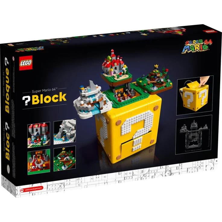 LEGO Super Mario 71395 'Fragezeichen-Block aus Super Mario 64', 2064 Teile, ab 18 Jahren – Bild 8