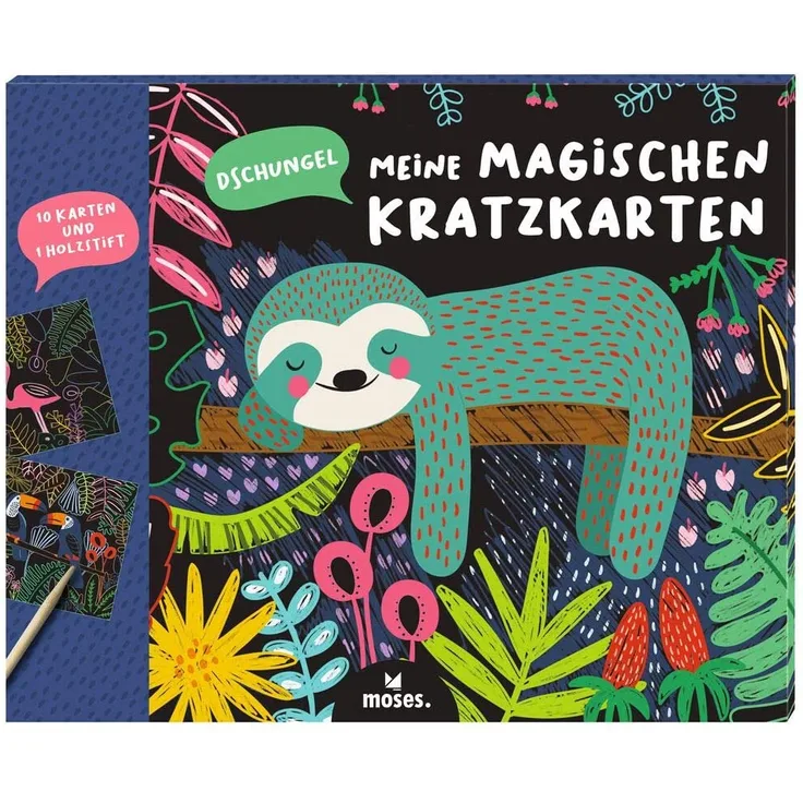 Meine Magischen Kratzkarten Dschungel