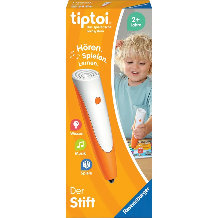 Ravensburger 00110 'tiptoi Stift', audiodigitale Lern- und Kreativsystem, Lernspielzeug für Kinder, ab 2 Jahren