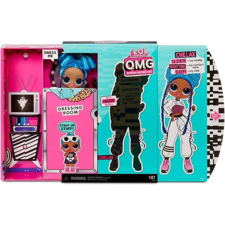 L.O.L. Surprise 'OMG Series 3 Chillax' Modepuppe, mit 20 Überraschungen, ab 6 Jahren – Bild 3