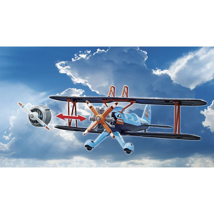 Playmobil Stuntshow 70831 'Doppeldecker Phönix', 45 Teile, ab 5 Jahren – Bild 4