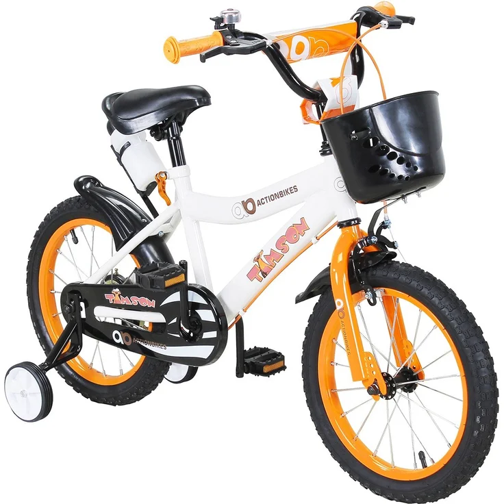 Actionbikes Kinderfahrrad Timson 16 Zoll Kinderrad Stützräder Fahrrad Kinder – Bild 1