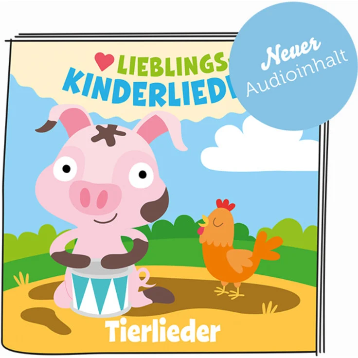 Tonies Lieblings-Kinderlieder 'Tierlieder (neuer Audioinhalt)' Hörfigur mit 53 Minuten Spielzeit, ab 3 Jahren – Bild 3