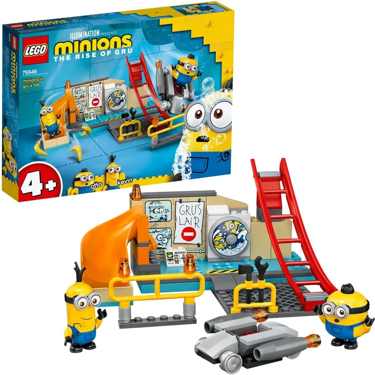 LEGO Minions 75546 'Minions in Grus Labor', 87 Teile, ab 4 Jahren - Preisvergleich – Bild 1