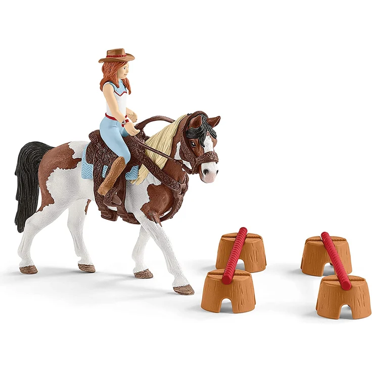 Schleich Horse Club 42441 'Hannahs Western-Reitset', ab 5 Jahre, 12 Teile - Preisvergleich – Bild 3