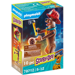 PLAYMOBIL SCOOBY-DOO! 70712 'Sammelfigur Feuerwehrmann', 10 Teile, ab 5 Jahren