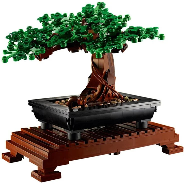 LEGO Icons 10281 'Bonsai Baum', 878 Teile, ab 18 Jahren, inkl. klassischen grünen Blättern und rosafarbenen Kirschblüten – Bild 5