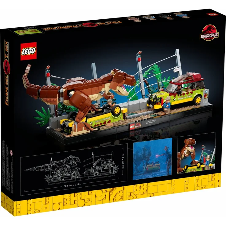 LEGO Jurassic World 76956 'Ausbruch des T. Rex', 1212 Teile, ab 18 Jahren – Bild 4