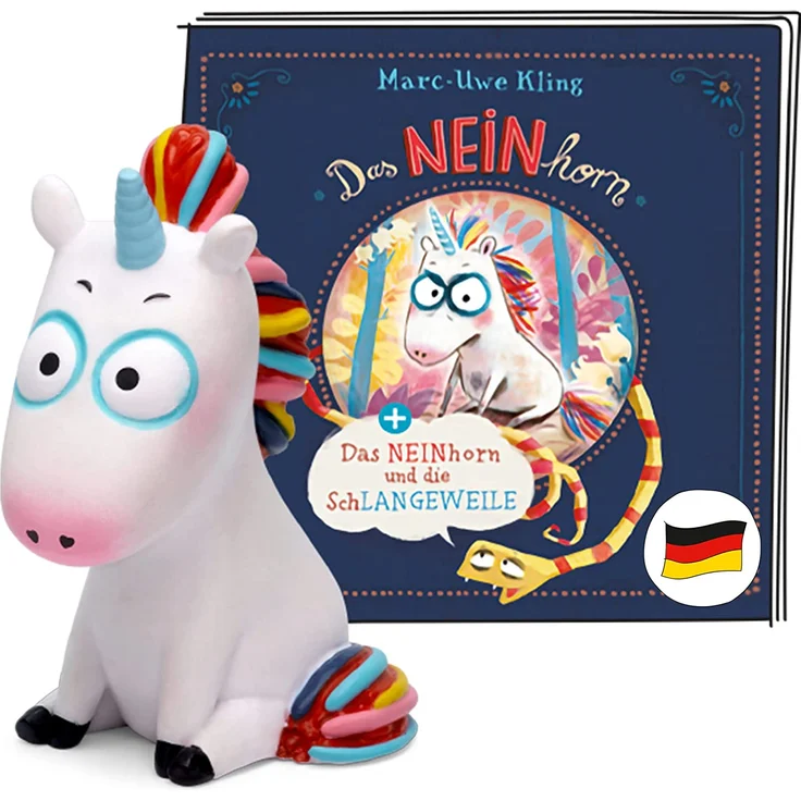 Tonies Das NEINhorn 'Das NEINhorn & Das NEINhorn und die SchLANGEWEILE', Hörfigur mit 45 Minuten Spielzeit, ab 4 Jahren – Bild 1