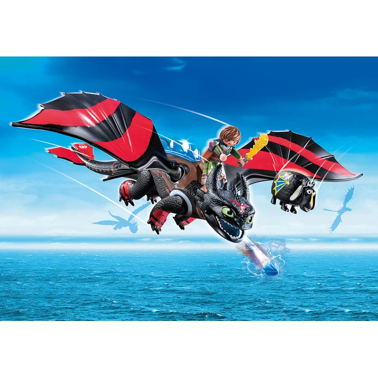 PLAYMOBIL Dragons 70727 'Dragon Racing: Hicks und Ohnezahn' 13 Teile, ab 4 Jahren – Bild 2