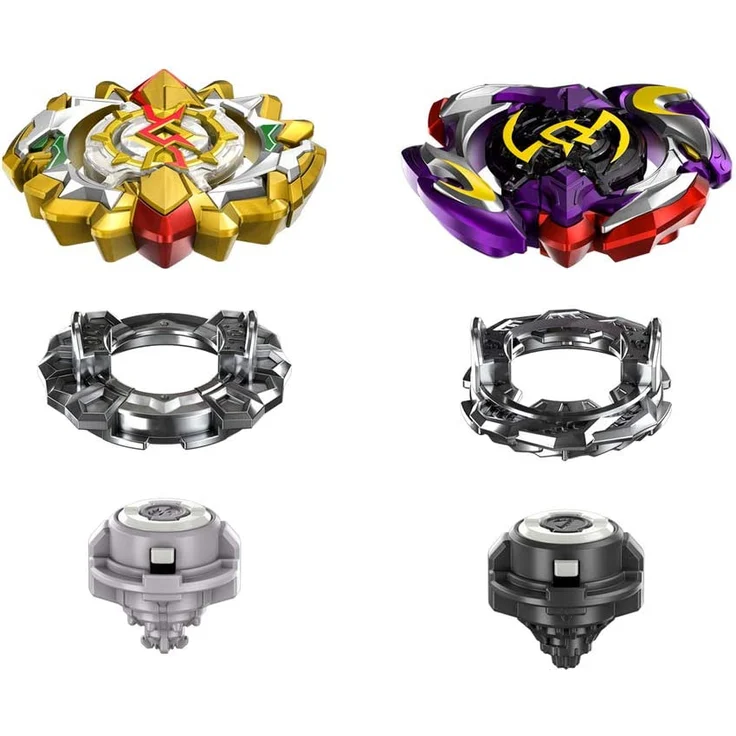 Beyblade Burst Turbo 'Slingshock Cross Collision Battle Set', komplettes Set mit Beystadium-Arena, Battle Kreiseln und Startern, ab 8 Jahren – Bild 3