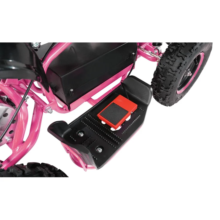 Elektro Quad Miniquad Kinder Racer 1000 Watt Pocket Kinderquad Pocketbike ATV (Schwarz/Pink) – Bild 9