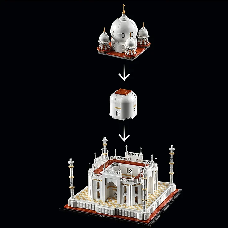 LEGO Architecture 21056 'Taj Mahal', 2022 Teile, ab 18 Jahren – Bild 6
