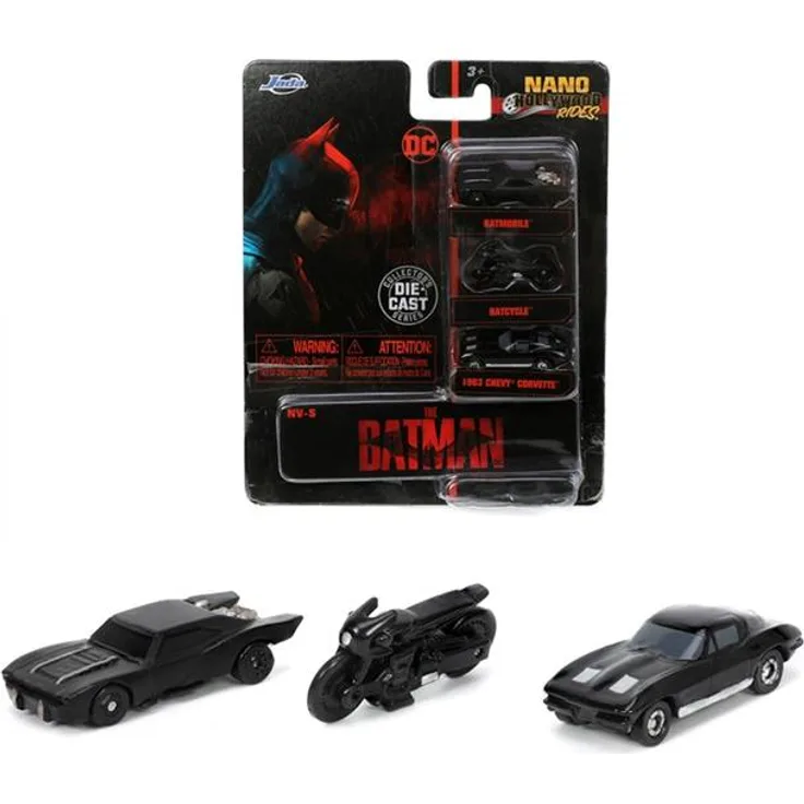Batman 3-Pack Nano Cars