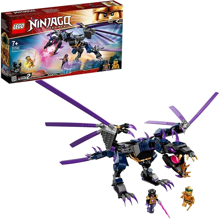 LEGO NINJAGO 71742 'Der Drache des Overlord', 372 Teile, ab 7 Jahren – Bild 1
